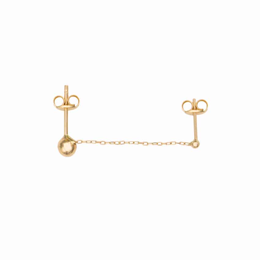 Piercing de oro Chain
