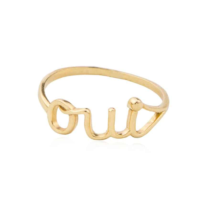 Anillo de Oro Oui