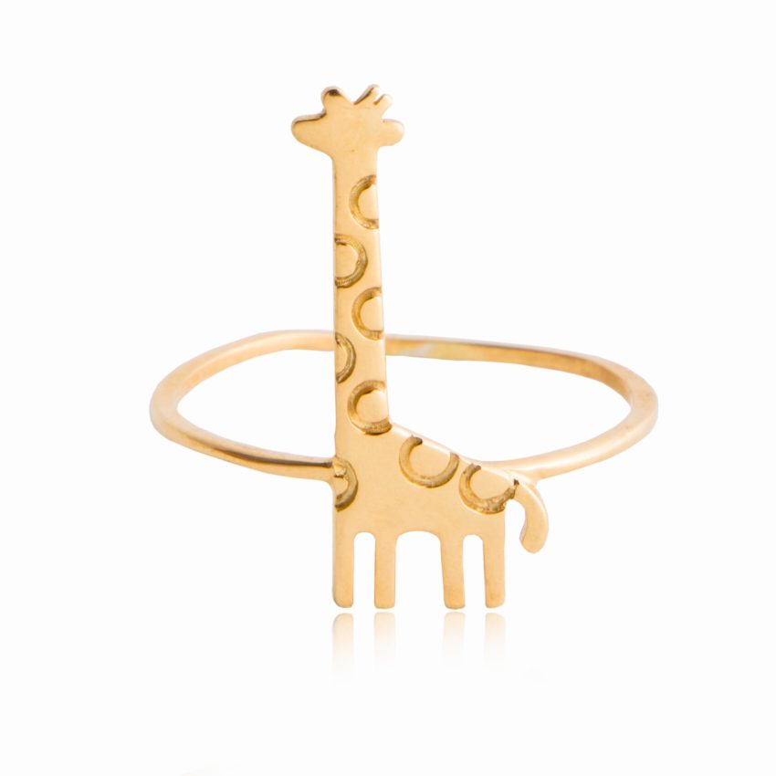 398002ags anillo de plata giraffe