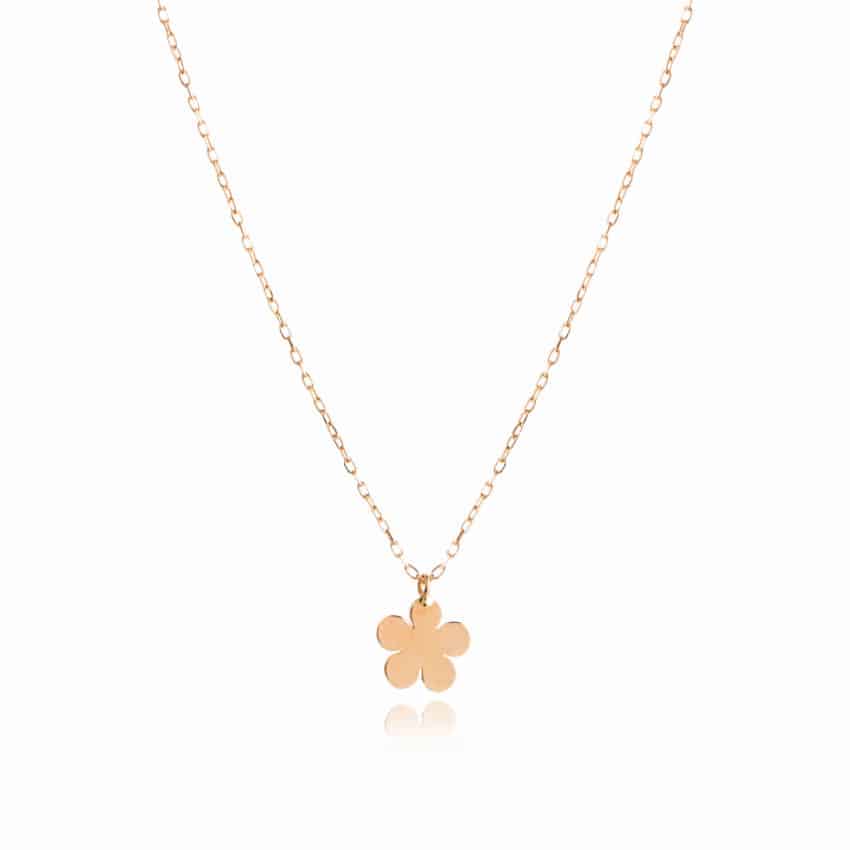 Collar de Oro Flor | Oro de Primera Ley