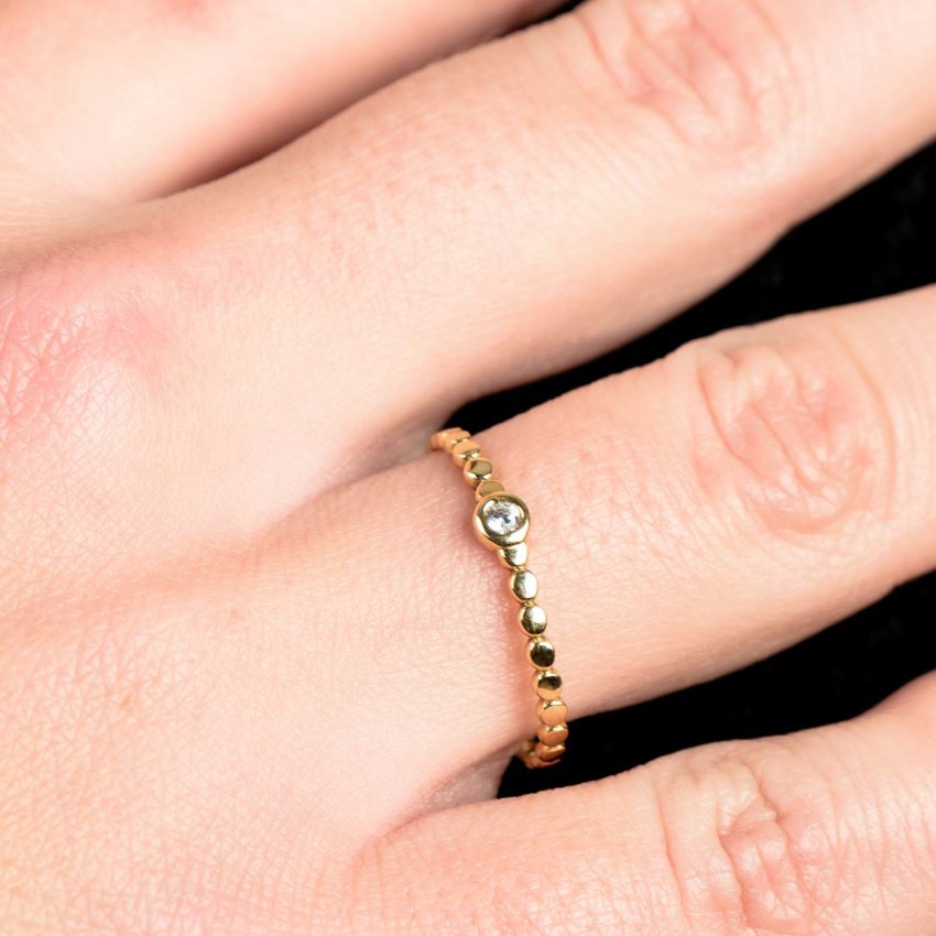 567089s m anillo de oro circles | oro de primera ley
